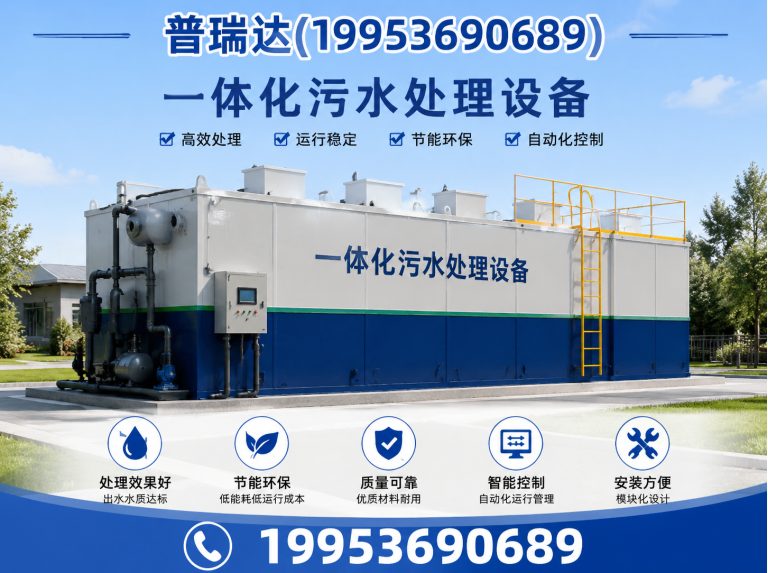 安丘市污水处理设备展示图